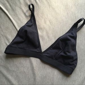 Simple Black Bralette